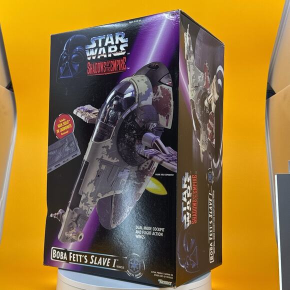 Vintage 1996 Star Wars Boba Fett's Slave 1 Vehicle - Picture 6 of 17